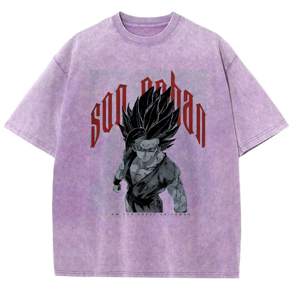 Vintage Oversized T-Shirt Dragon Ball Super Son Gohan