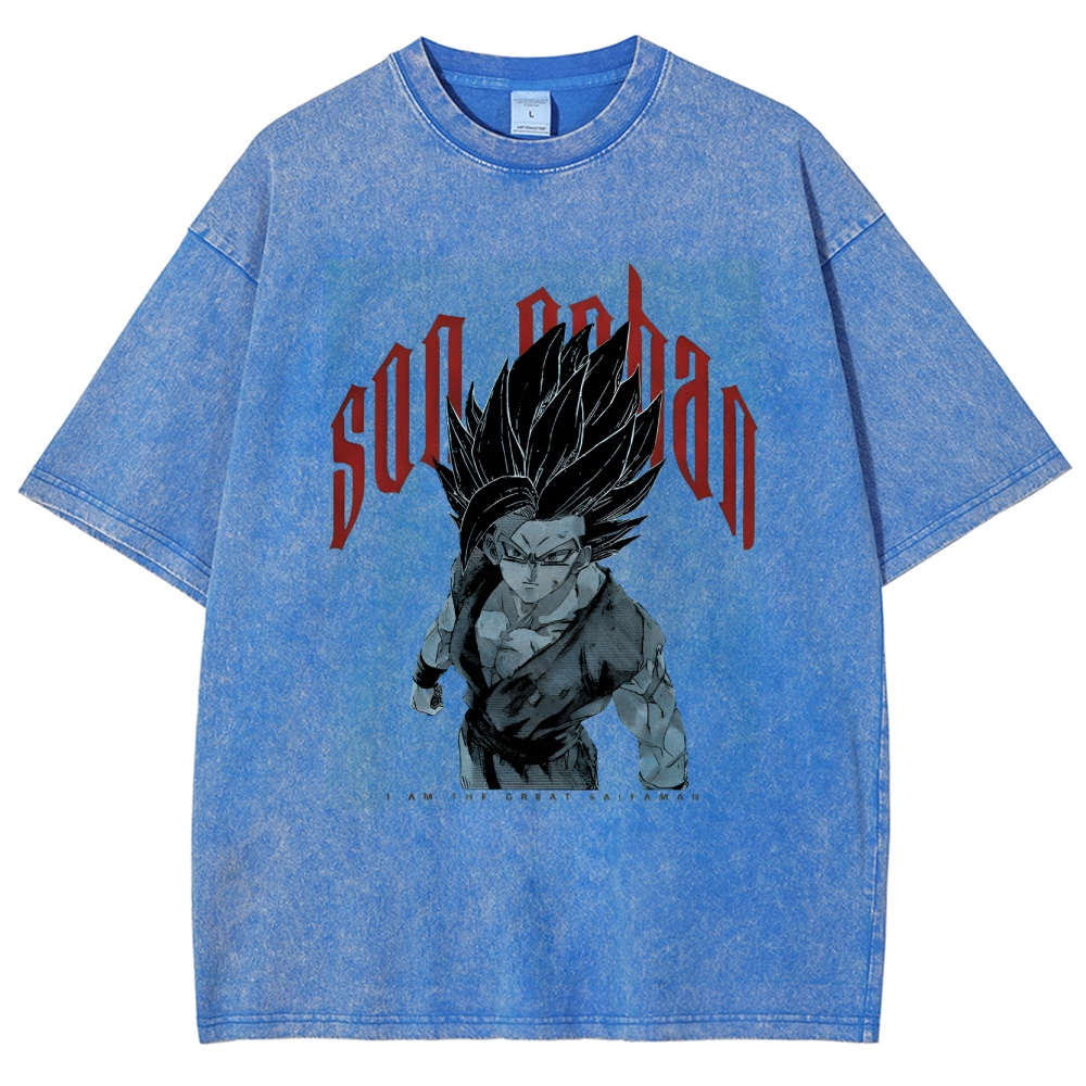 Vintage Oversized T-Shirt Dragon Ball Super Son Gohan
