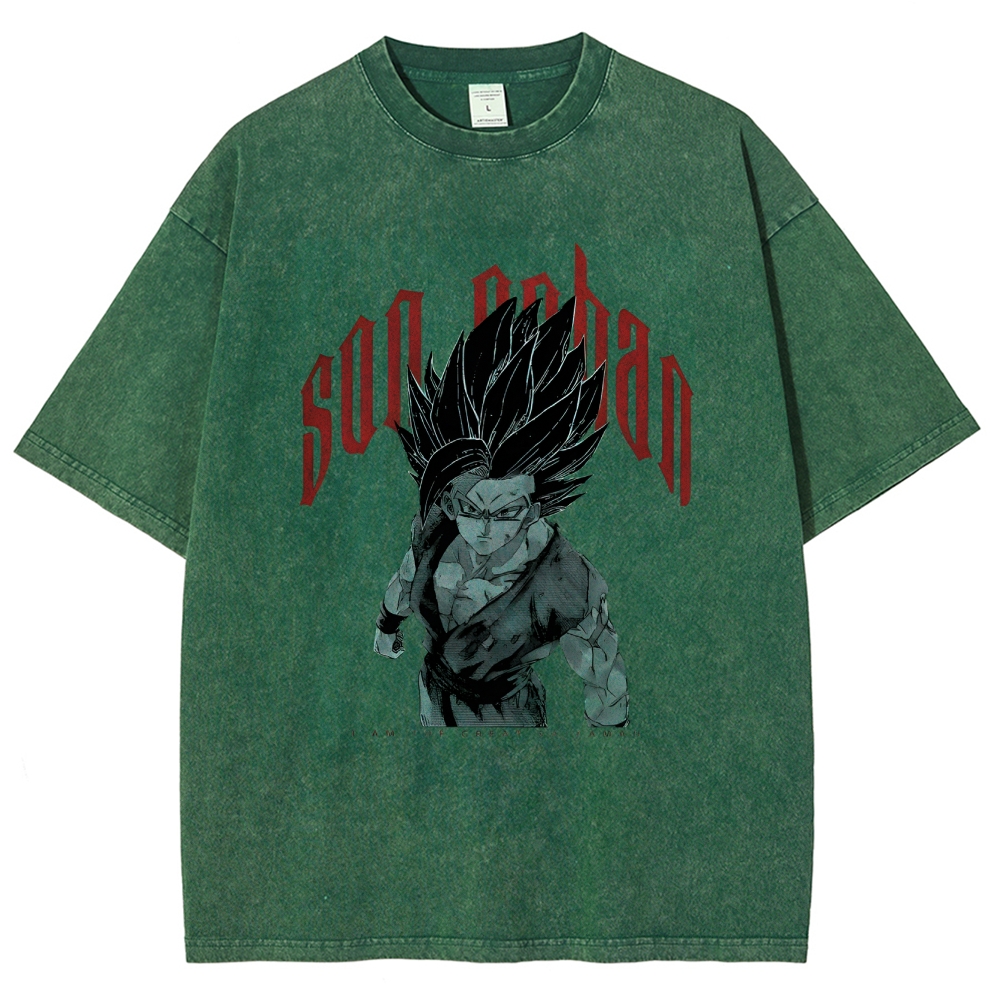 Vintage Oversized T-Shirt Dragon Ball Super Son Gohan
