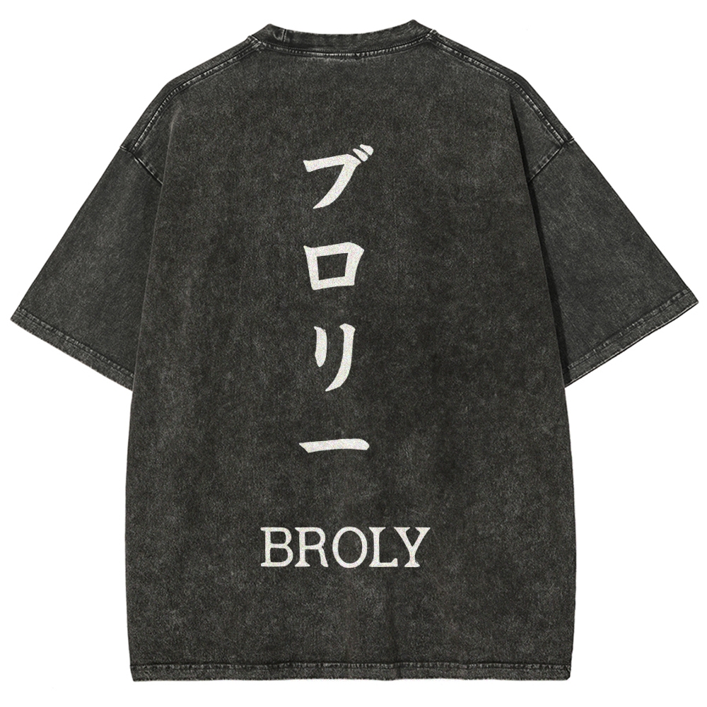 Vintage Oversized T-Shirt Dragon Ball Super Vegetto