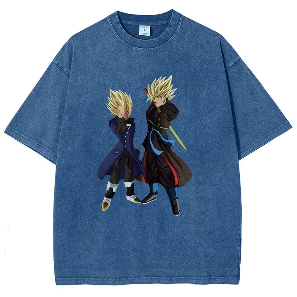 Vintage Oversized T-Shirt Dragon Ball Super Vegetto