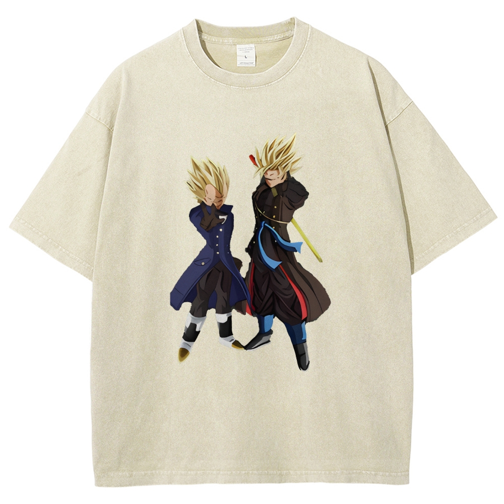 Vintage Oversized T-Shirt Dragon Ball Super Vegetto