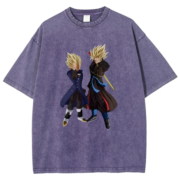 Vintage Oversized T-Shirt Dragon Ball Super Vegetto