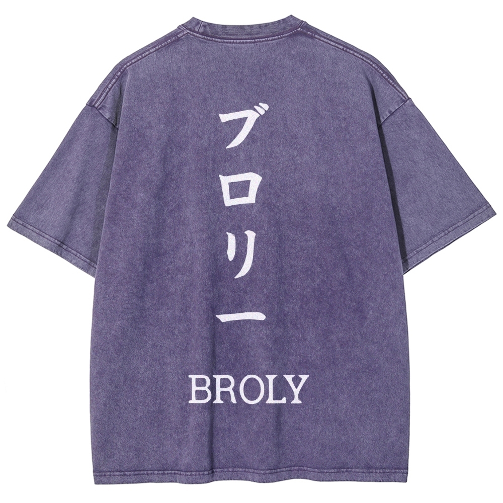 Vintage Oversized T-Shirt Dragon Ball Super Vegetto