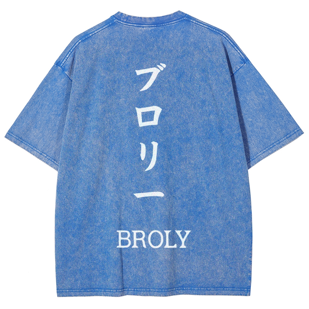 Vintage Oversized T-Shirt Dragon Ball Super Vegetto
