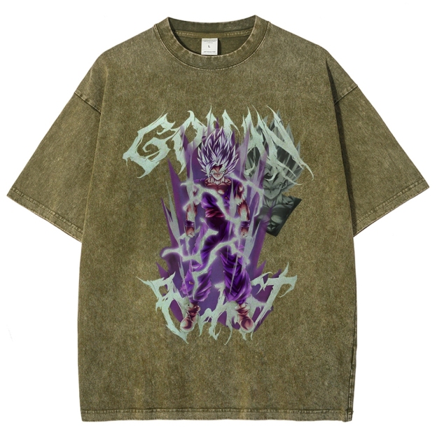Vintage Oversized T-Shirt Dragon Ball Super Son Gohan