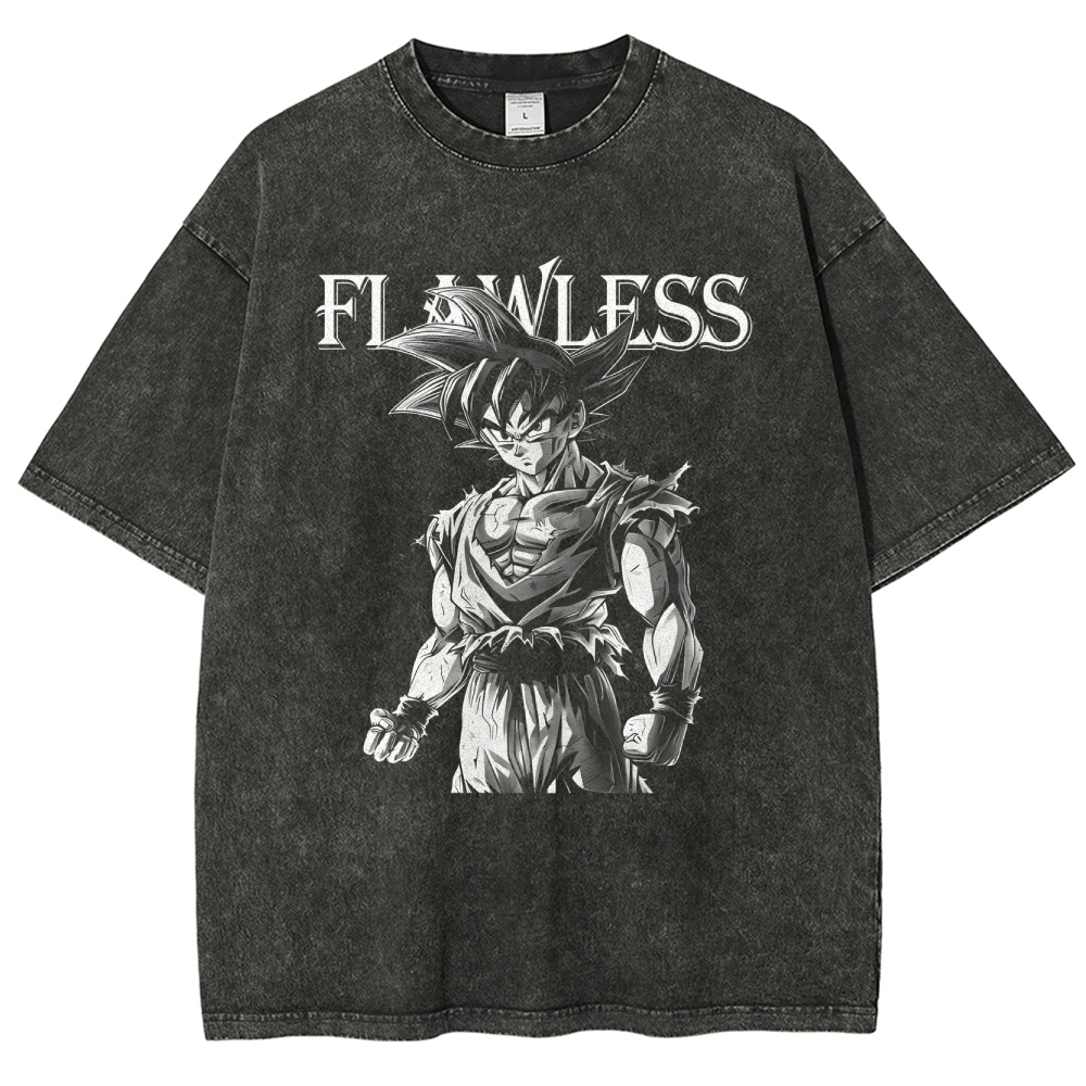 Vintage Oversized T-Shirt Dragon Ball Super Vegeta