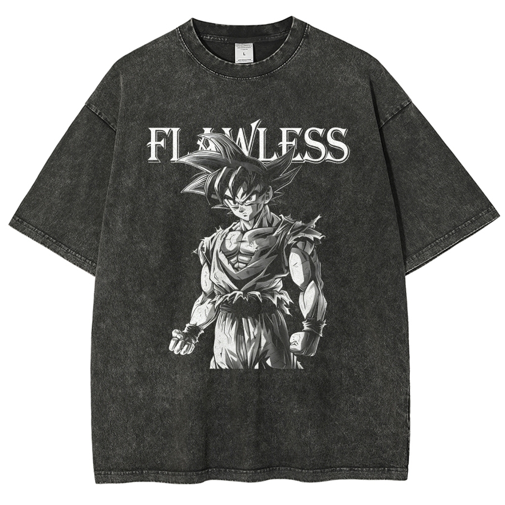 Vintage Oversized T-Shirt Dragon Ball Super Vegeta