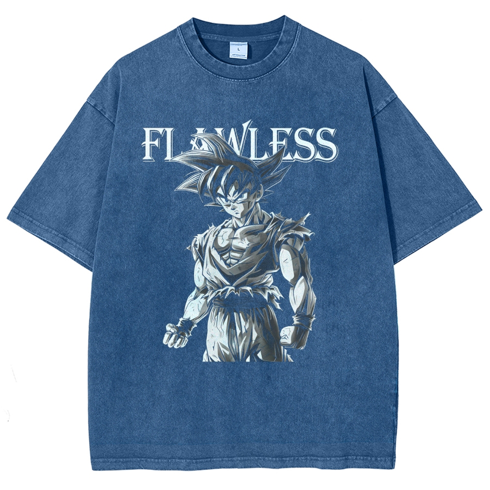 Vintage Oversized T-Shirt Dragon Ball Super Vegeta