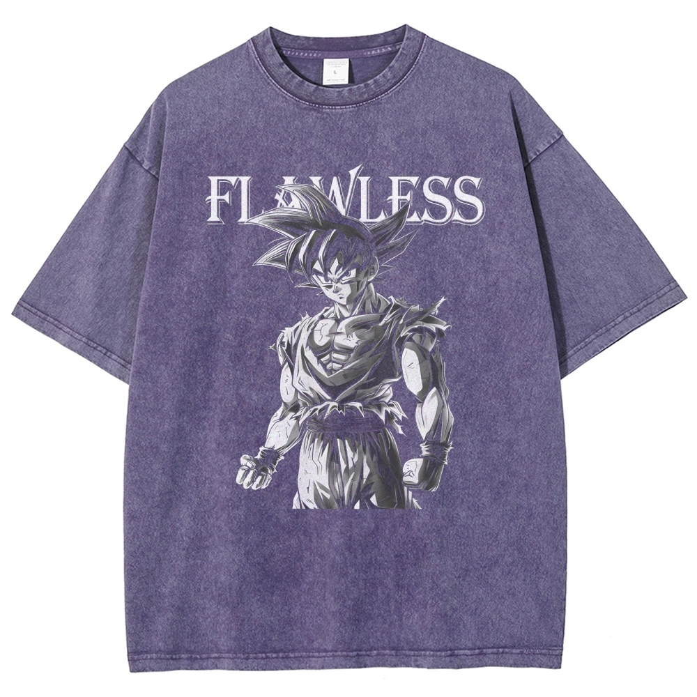 Vintage Oversized T-Shirt Dragon Ball Super Vegeta