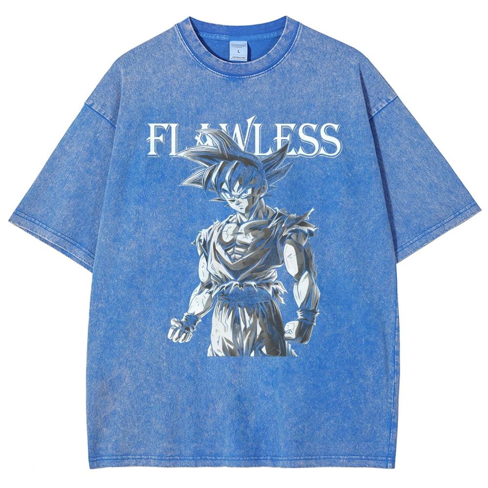 Vintage Oversized T-Shirt Dragon Ball Super Vegeta