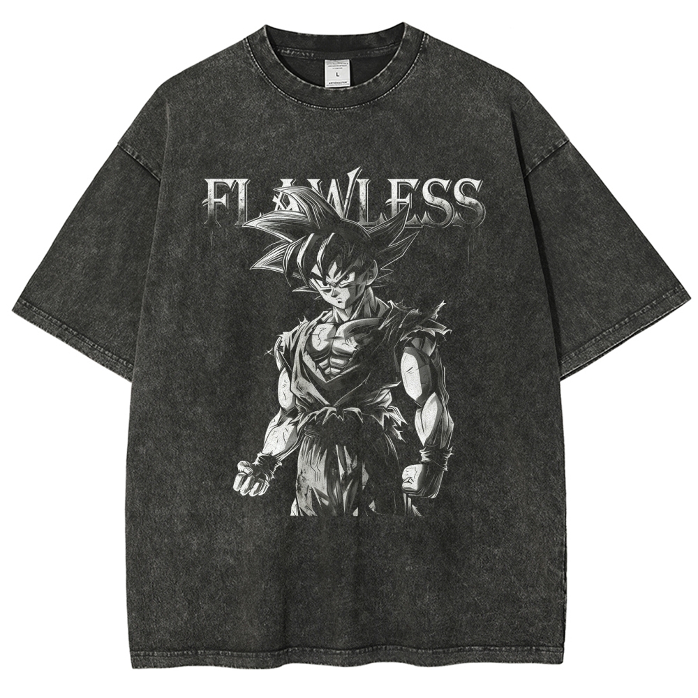 Vintage Oversized T-Shirt Dragon Ball Super Vegeta