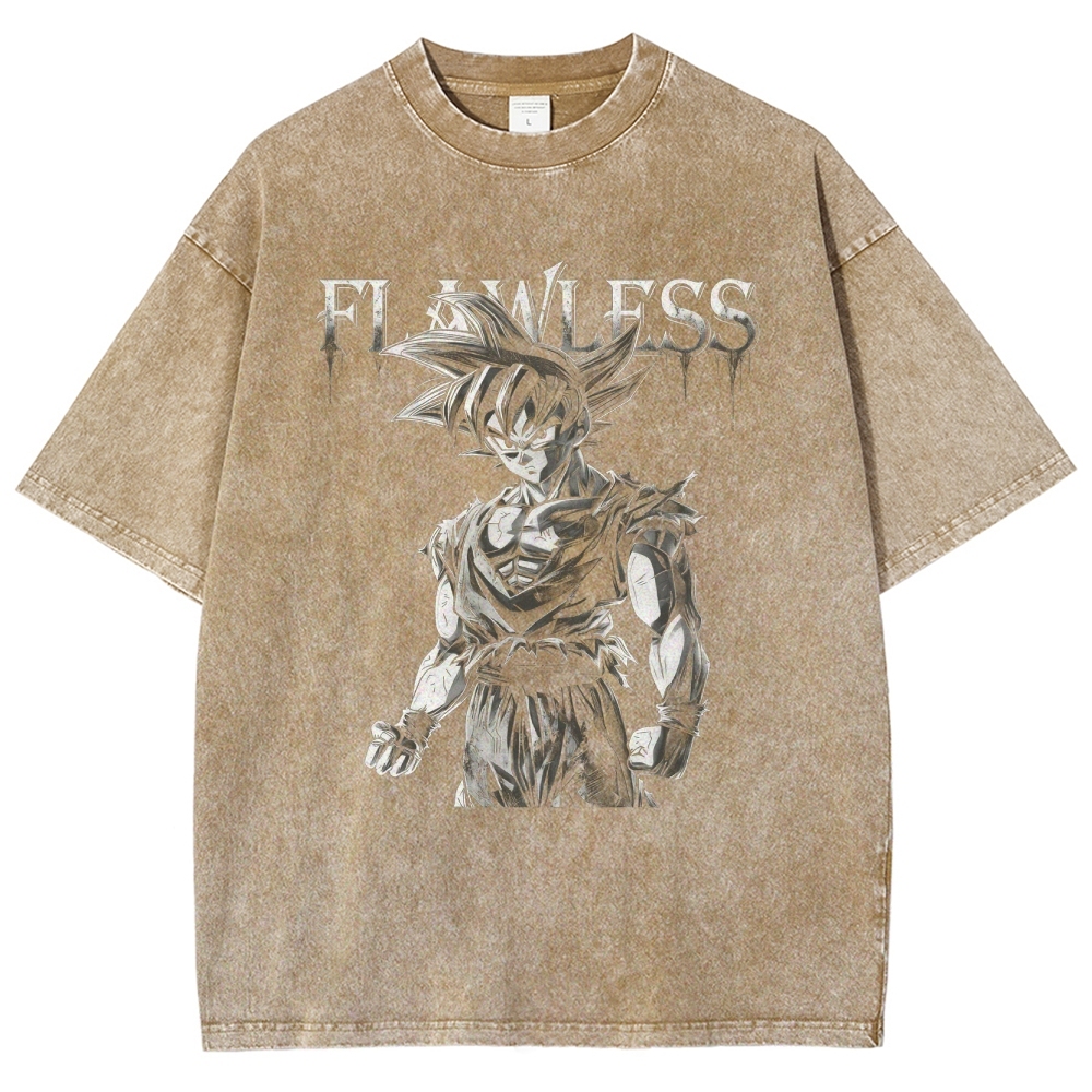 Vintage Oversized T-Shirt Dragon Ball Super Vegeta