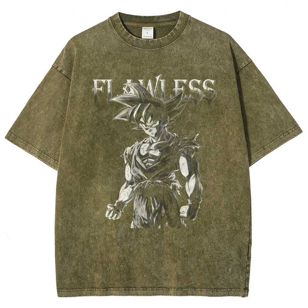 Vintage Oversized T-Shirt Dragon Ball Super Vegeta