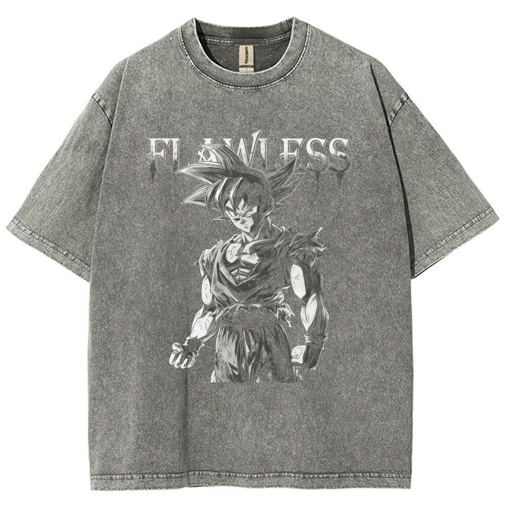 Vintage Oversized T-Shirt Dragon Ball Super Vegeta