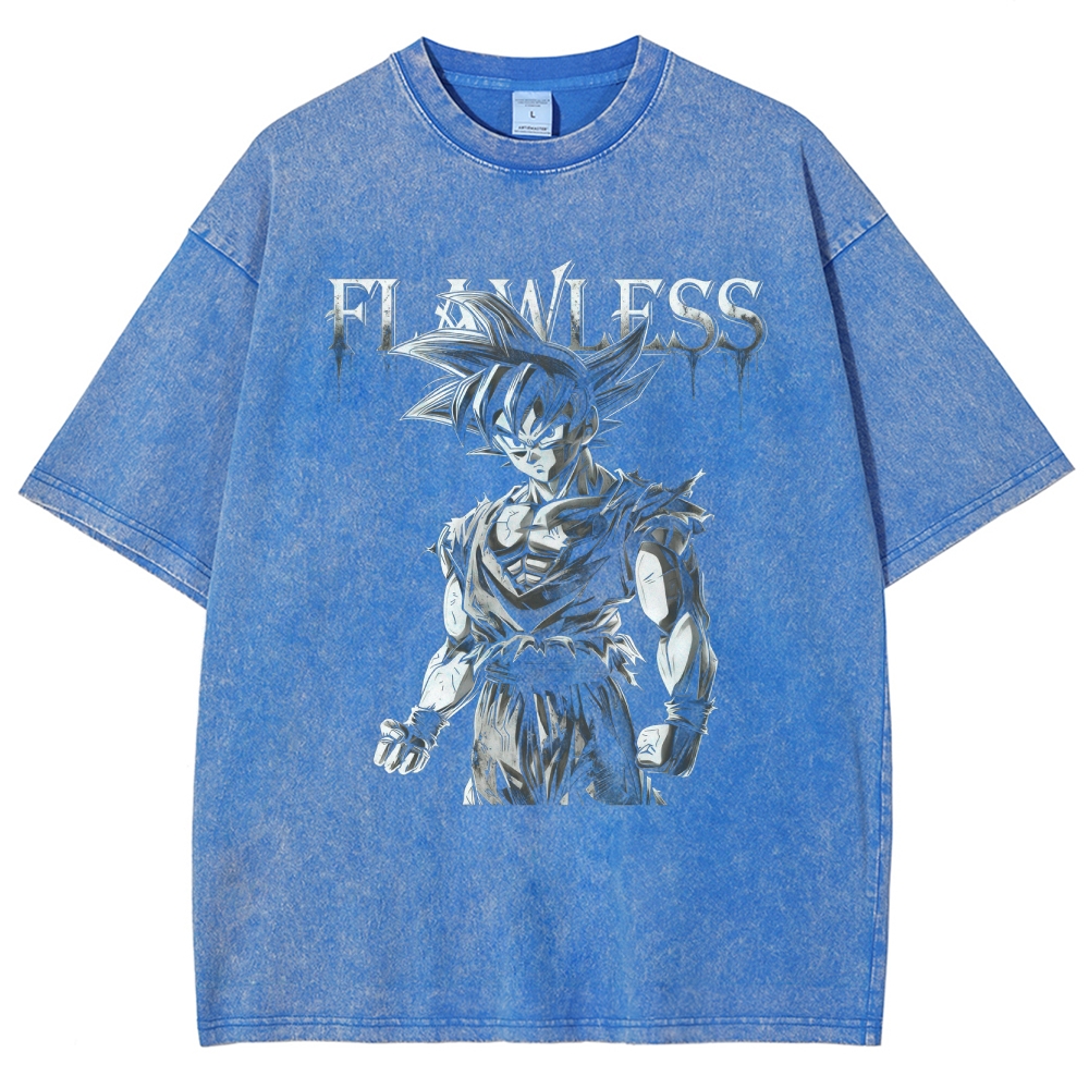 Vintage Oversized T-Shirt Dragon Ball Super Vegeta