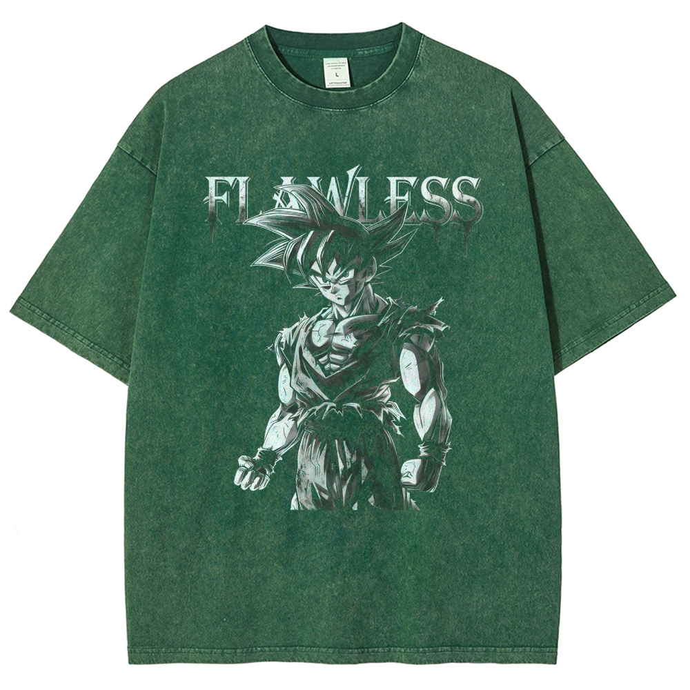Vintage Oversized T-Shirt Dragon Ball Super Vegeta