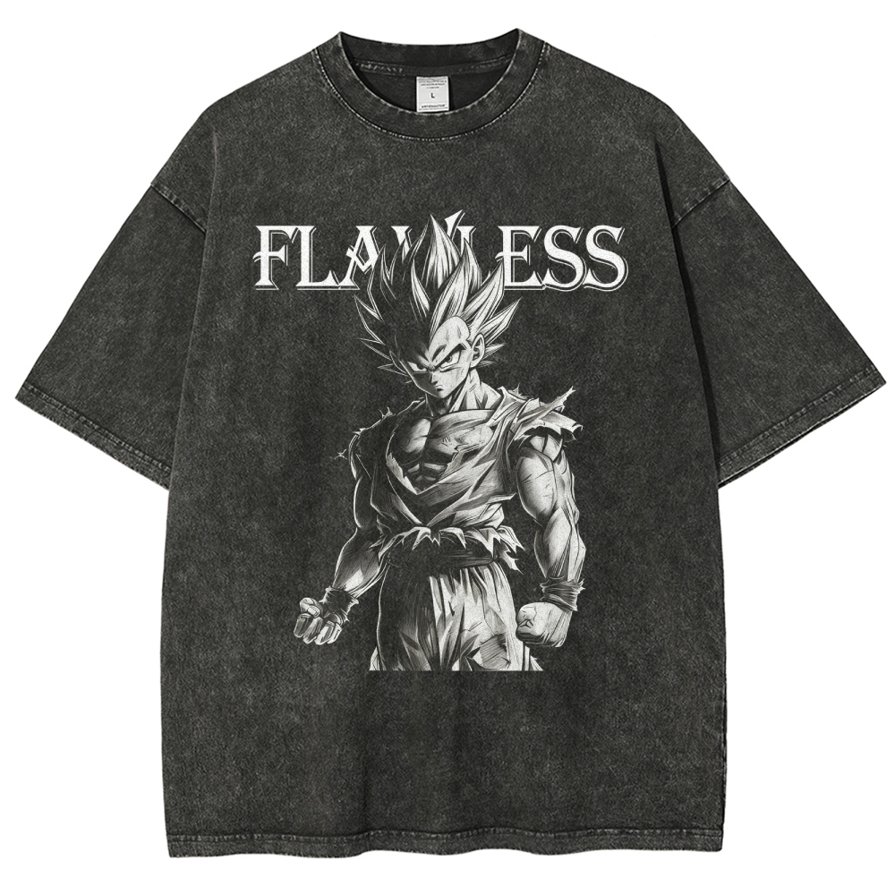 Vintage Oversized T-Shirt Dragon Ball Super Vegeta