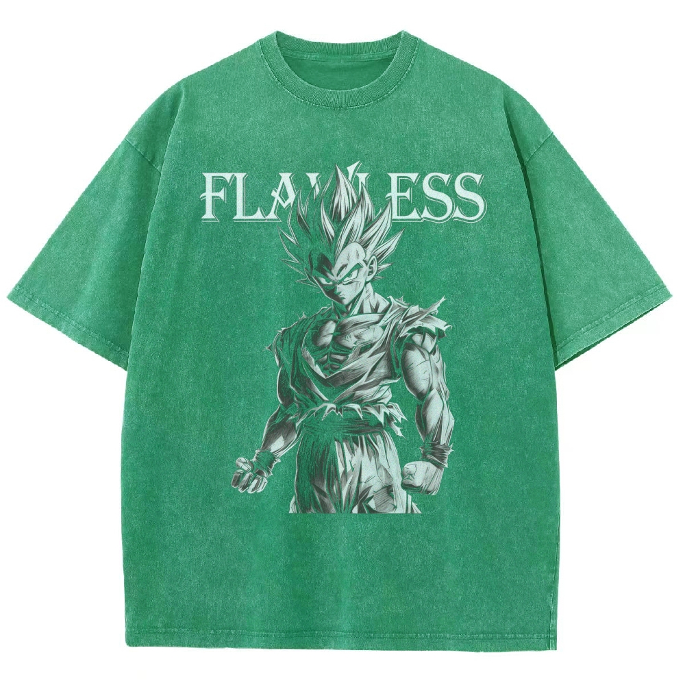 Vintage Oversized T-Shirt Dragon Ball Super Vegeta