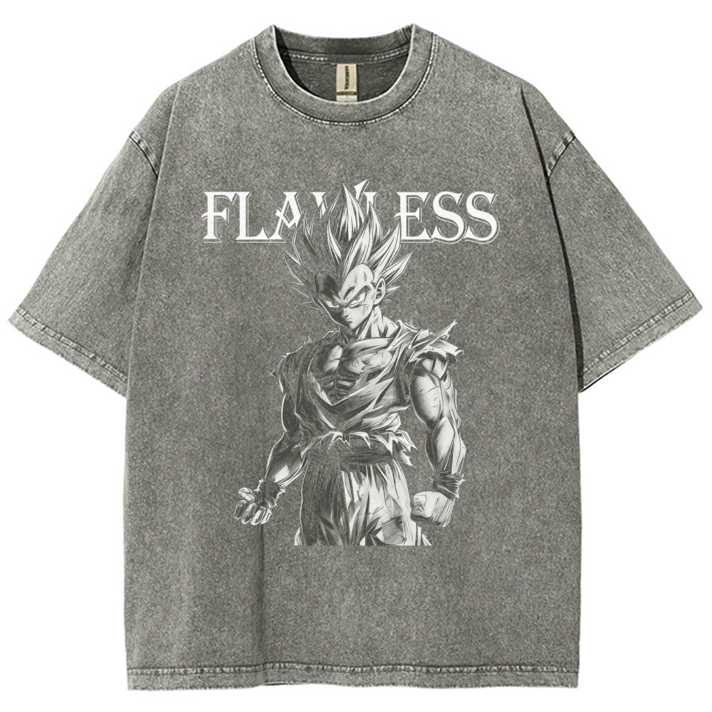 Vintage Oversized T-Shirt Dragon Ball Super Vegeta