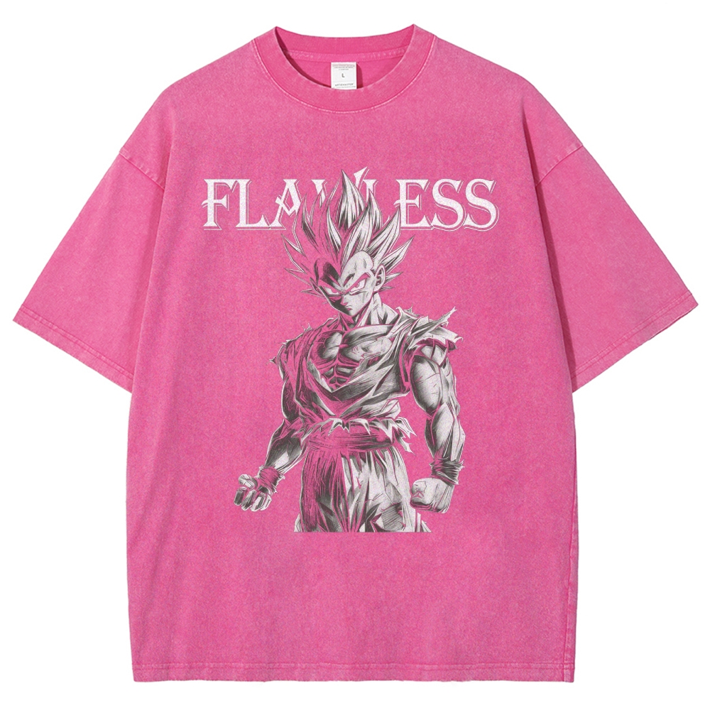 Vintage Oversized T-Shirt Dragon Ball Super Vegeta