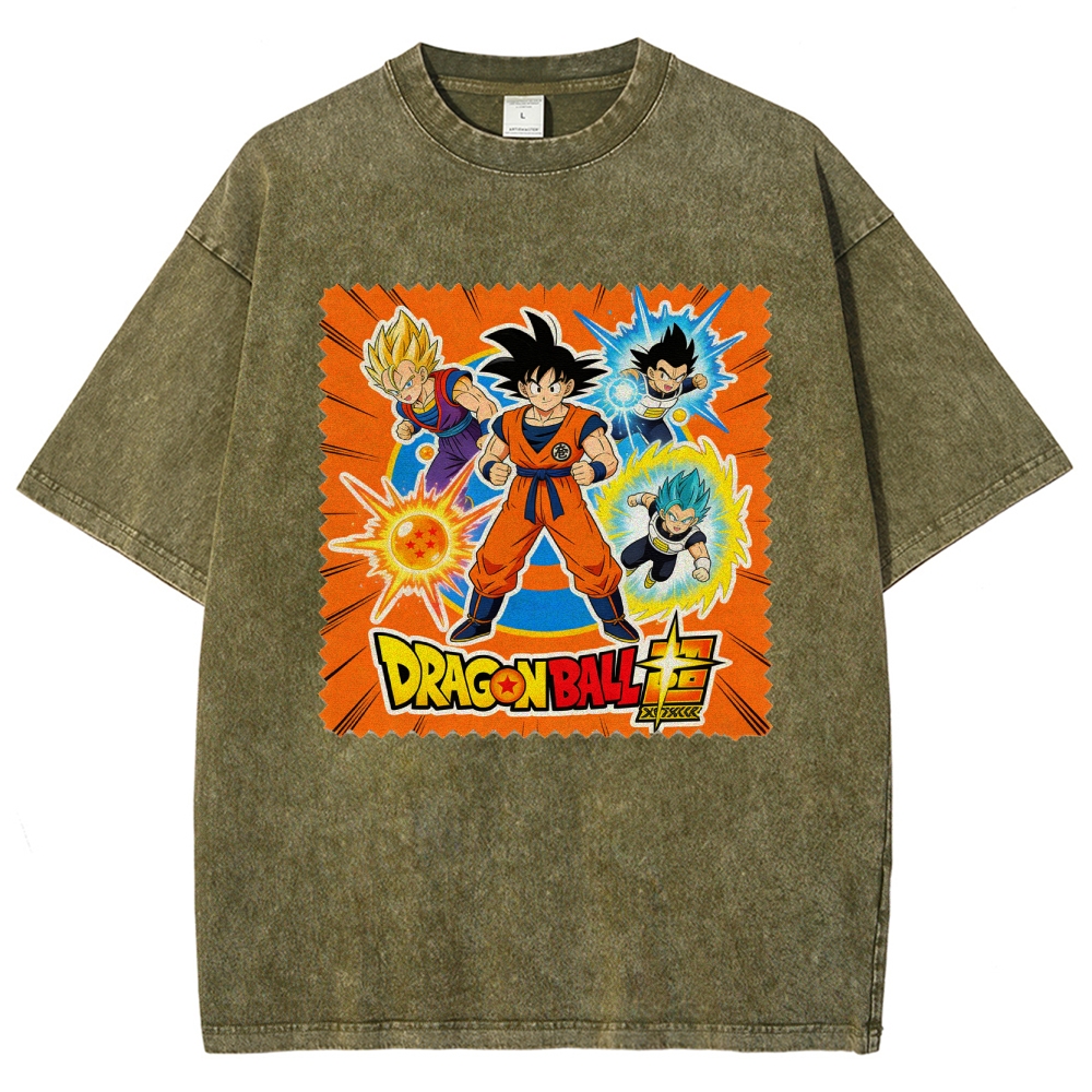 Vintage Oversized T-Shirt Dragon Ball Super