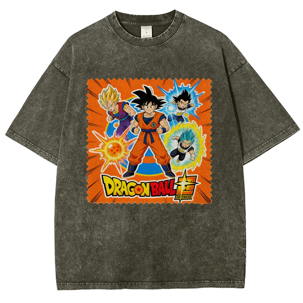 Vintage Oversized T-Shirt Dragon Ball Super