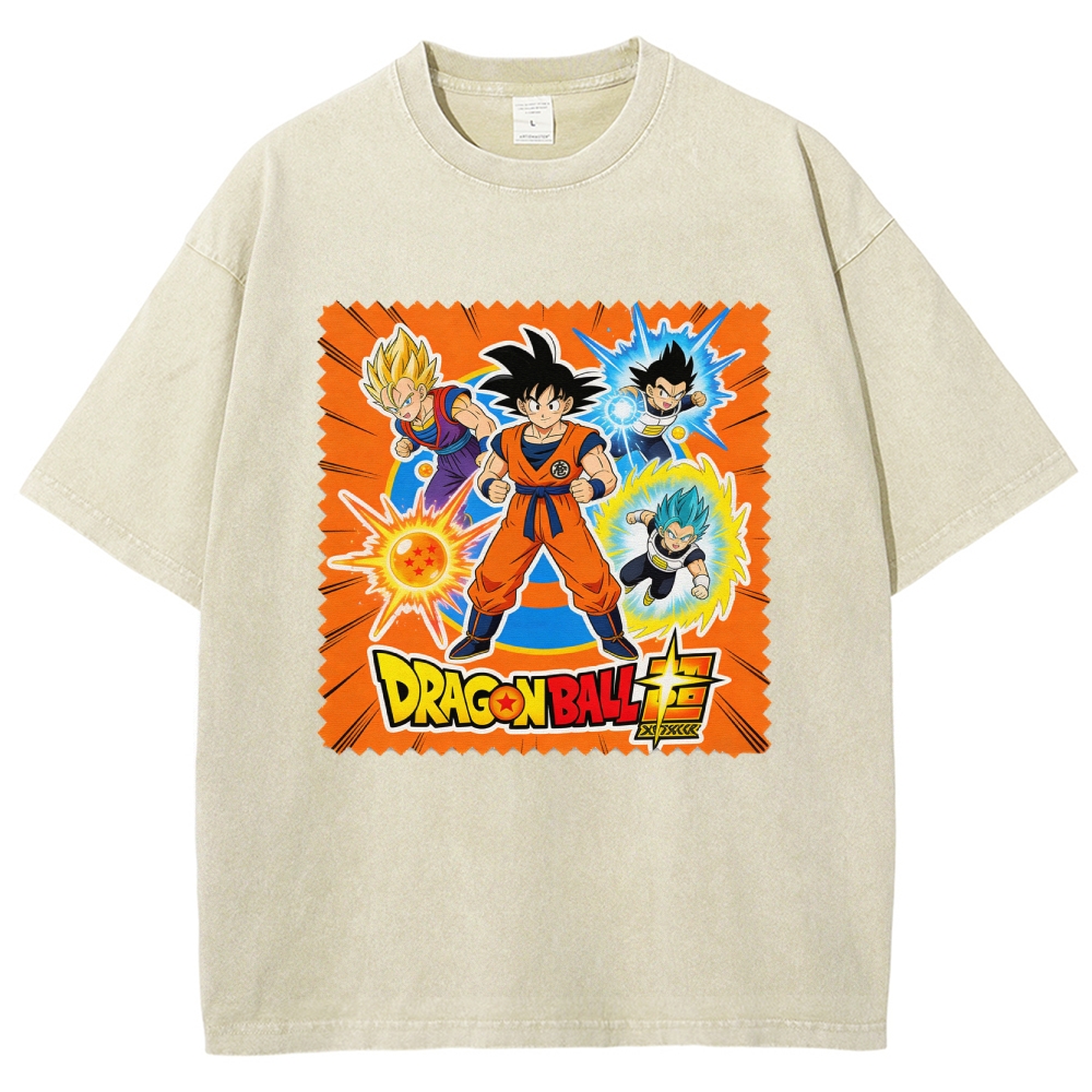 Vintage Oversized T-Shirt Dragon Ball Super
