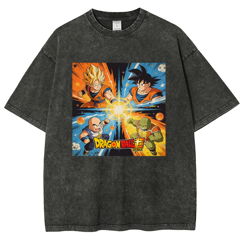 Vintage Oversized T-Shirt Dragon Ball Super