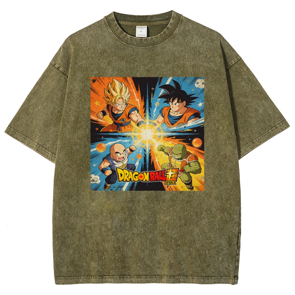 Vintage Oversized T-Shirt Dragon Ball Super