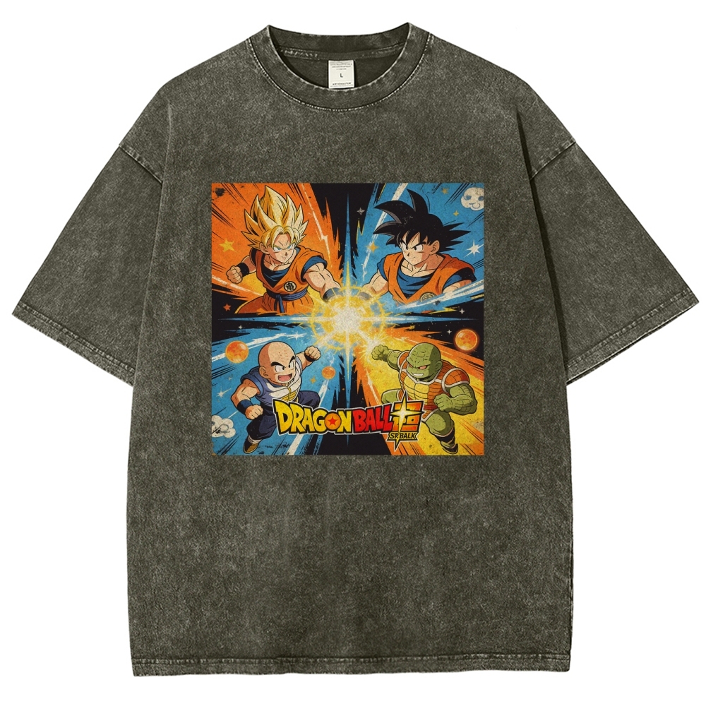 Vintage Oversized T-Shirt Dragon Ball Super
