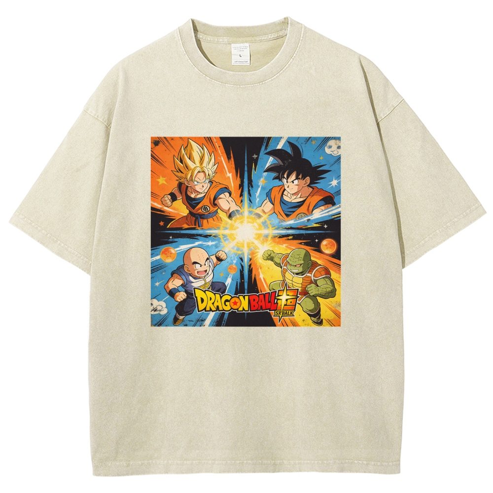 Vintage Oversized T-Shirt Dragon Ball Super