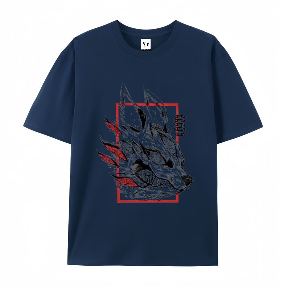 Pure Cotton Unisex Round Neck Anime T-Shirt Chainsaw Man
