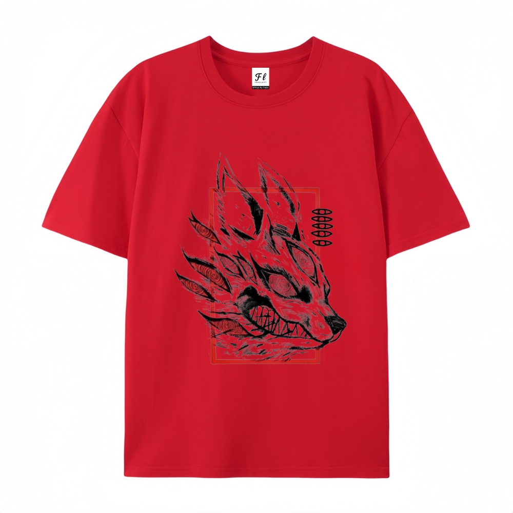 Pure Cotton Unisex Round Neck Anime T-Shirt Chainsaw Man