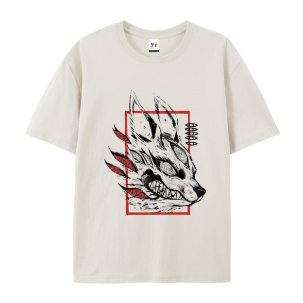 Pure Cotton Unisex Round Neck Anime T-Shirt Chainsaw Man