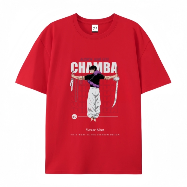 Pure Cotton Unisex Round Neck Anime T-Shirt Jujutsu Kaisen