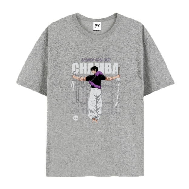 Pure Cotton Unisex Round Neck Anime T-Shirt Jujutsu Kaisen