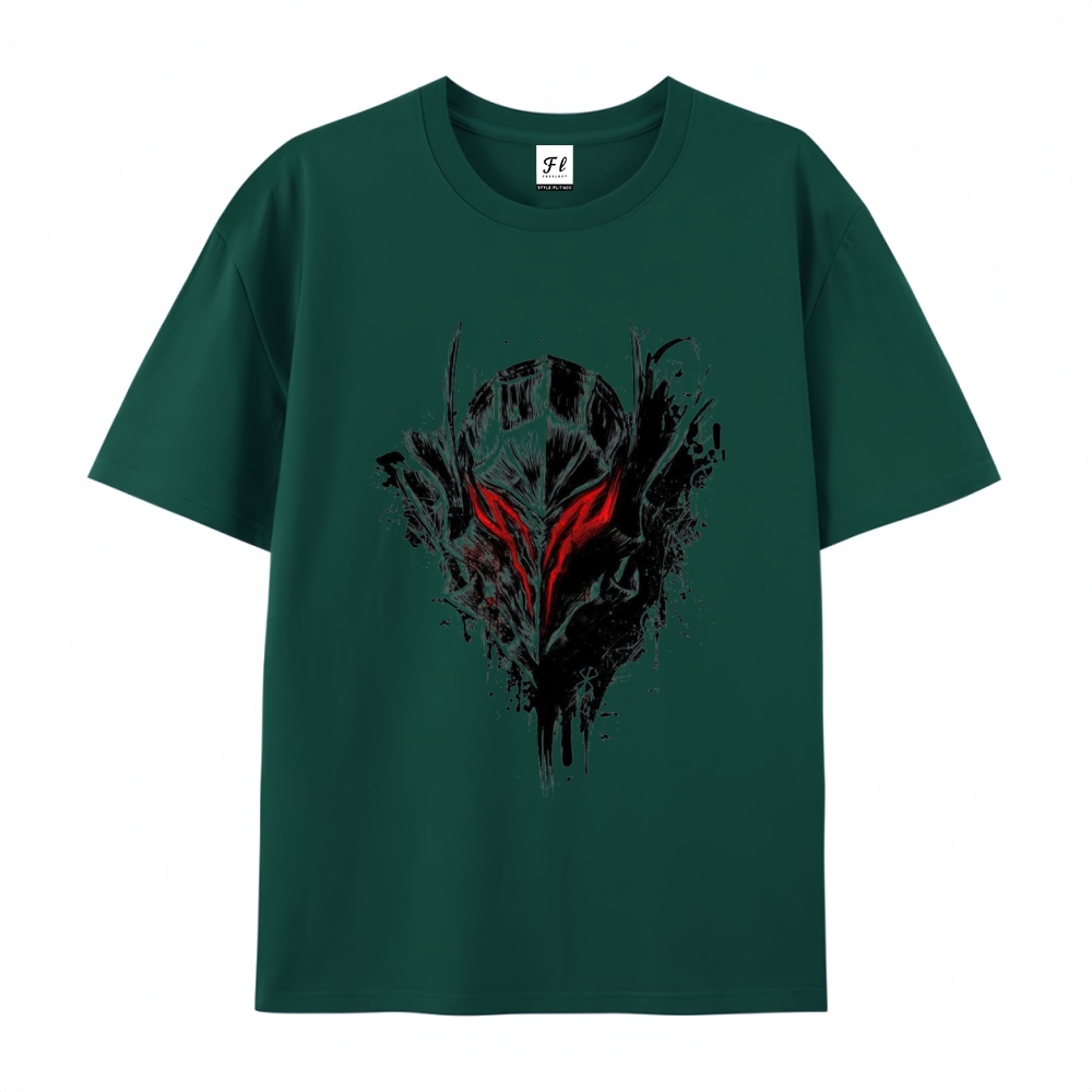 Pure Cotton Unisex Round Neck Anime T-Shirt Berserk