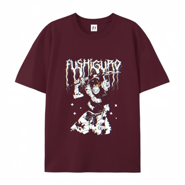Pure Cotton Unisex Round Neck Anime T-Shirt Jujutsu Kaisen