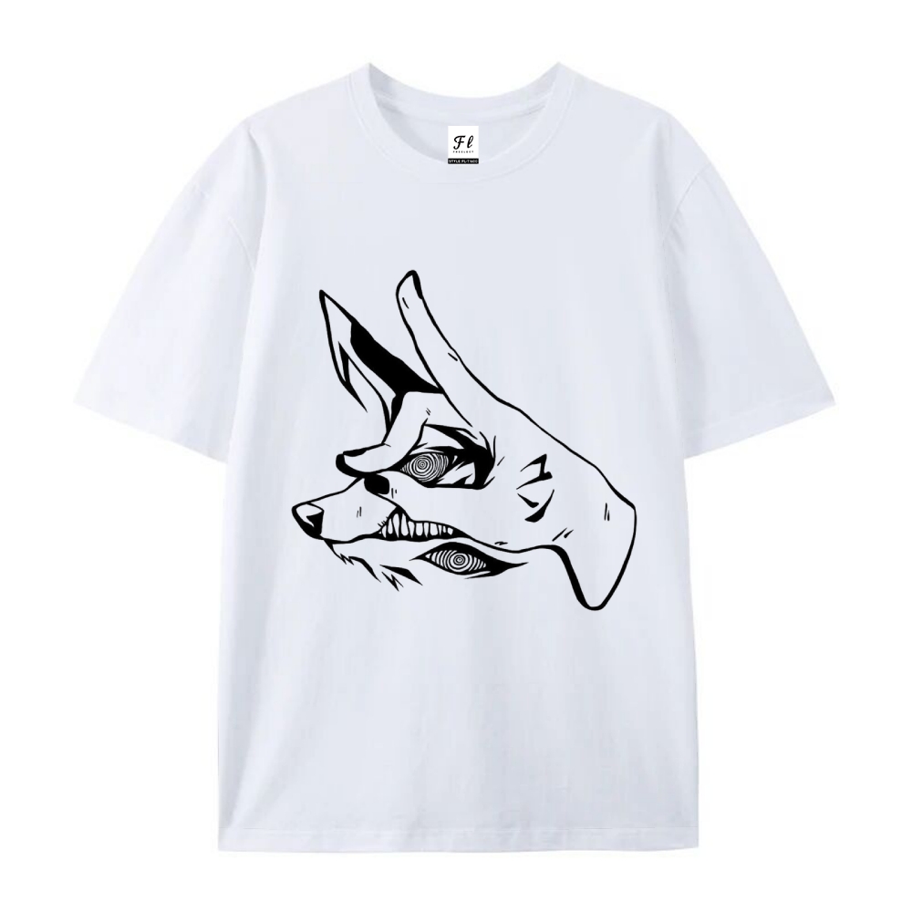 Pure Cotton Unisex Round Neck Anime T-Shirt Chainsaw Man