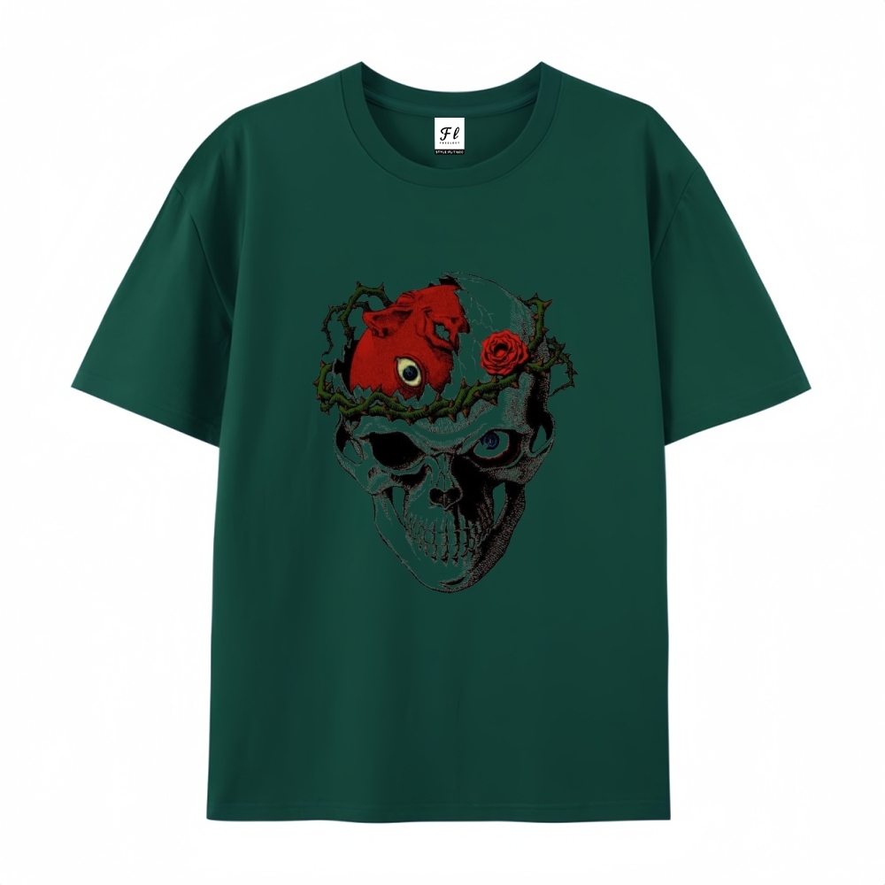 Pure Cotton Unisex Round Neck Anime T-Shirt Berserk