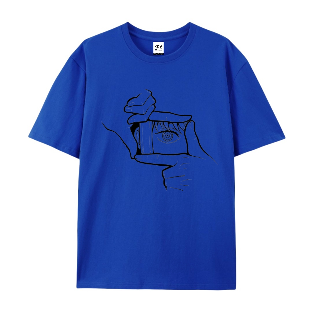 Pure Cotton Unisex Round Neck Anime T-Shirt Chainsaw Man