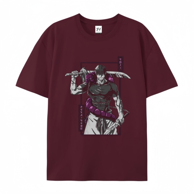 Pure Cotton Unisex Round Neck Anime T-Shirt Jujutsu Kaisen