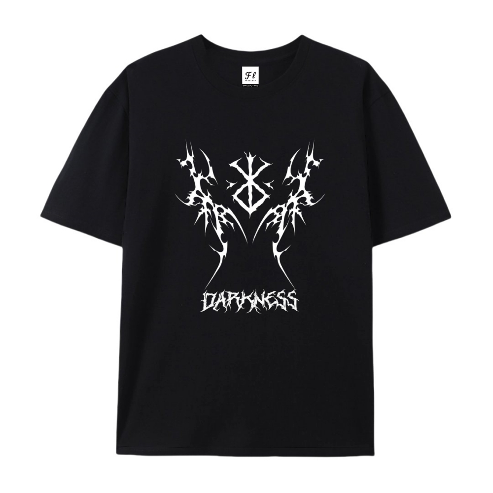 Pure Cotton Unisex Round Neck Anime T-Shirt Berserk