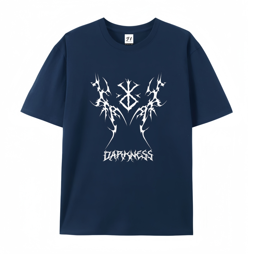 Pure Cotton Unisex Round Neck Anime T-Shirt Berserk