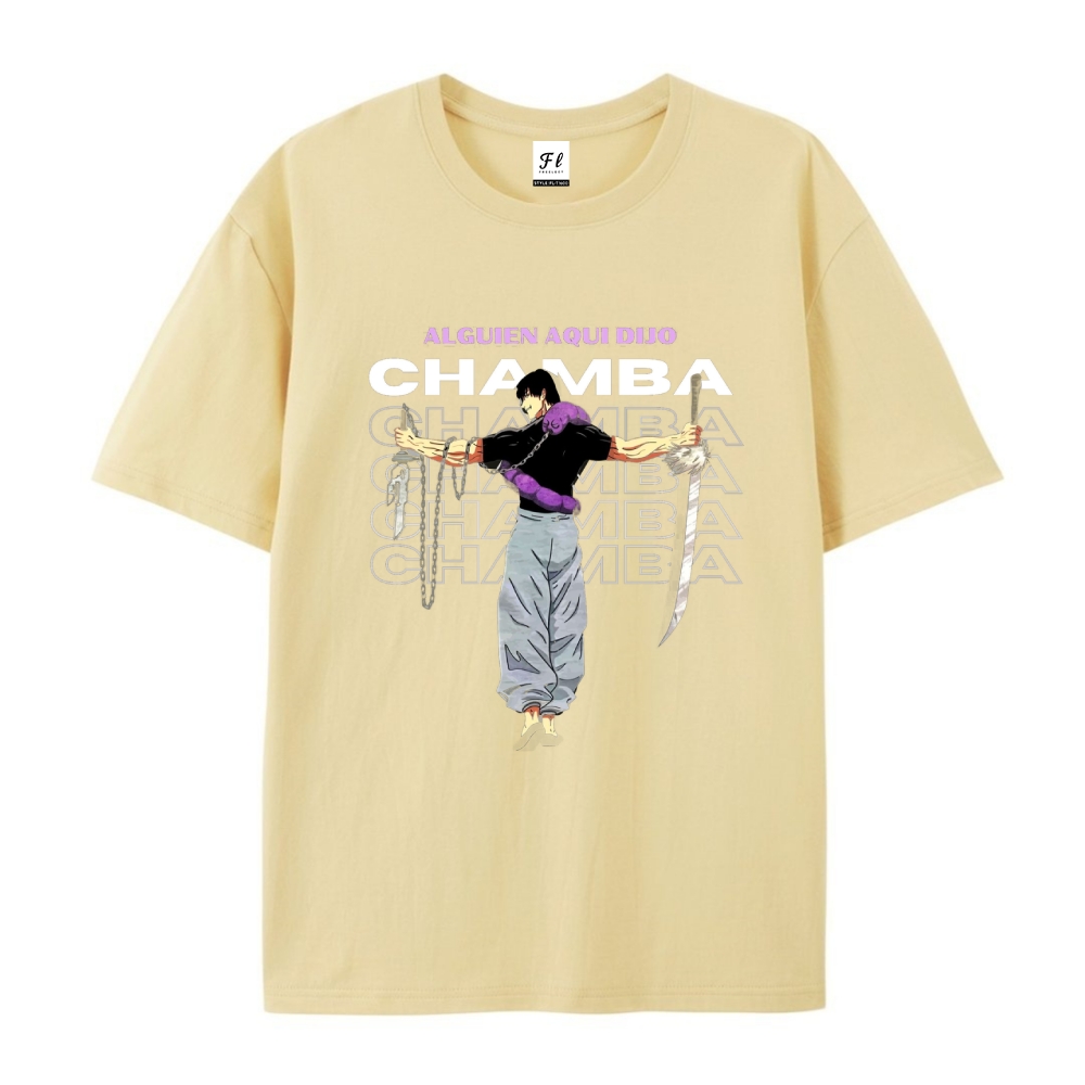 Pure Cotton Unisex Round Neck Anime T-Shirt Jujutsu Kaisen