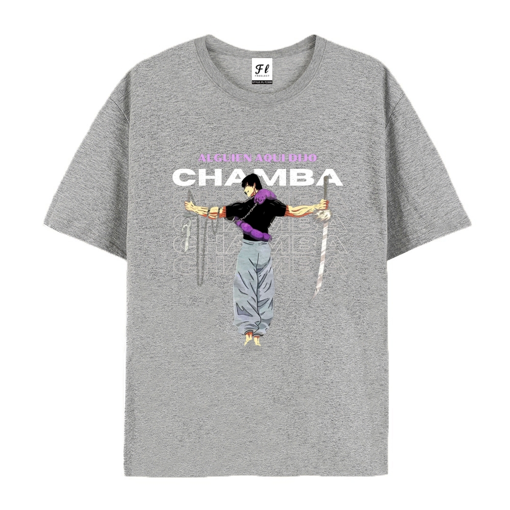 Pure Cotton Unisex Round Neck Anime T-Shirt Jujutsu Kaisen