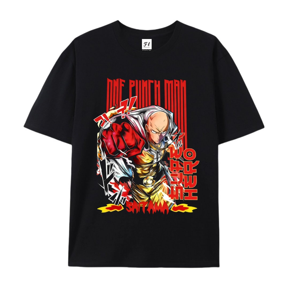 Demon Slayer Cotton Unisex Round Neck Anime T-Shirt