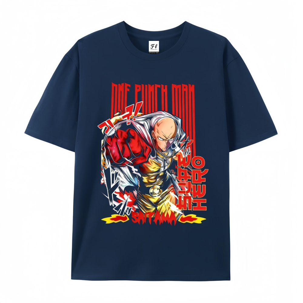 Demon Slayer Cotton Unisex Round Neck Anime T-Shirt