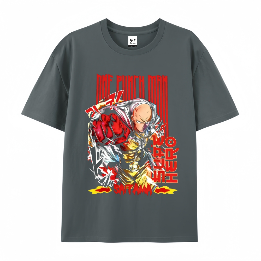 Demon Slayer Cotton Unisex Round Neck Anime T-Shirt